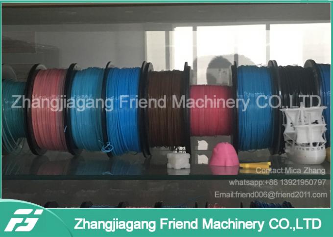 25kg/H 3D imprimante en plastique Filament Extruder Machine 5