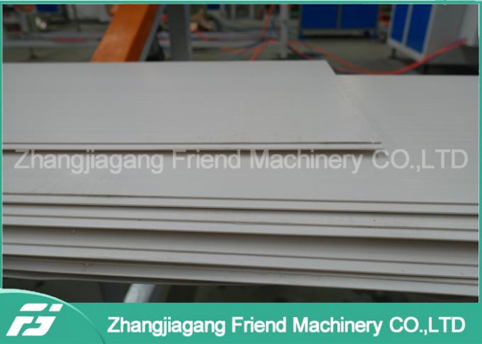 machine d'extrusion de panneau de plafond de PVC de 600mm pour la double conception de vis de feuille 0