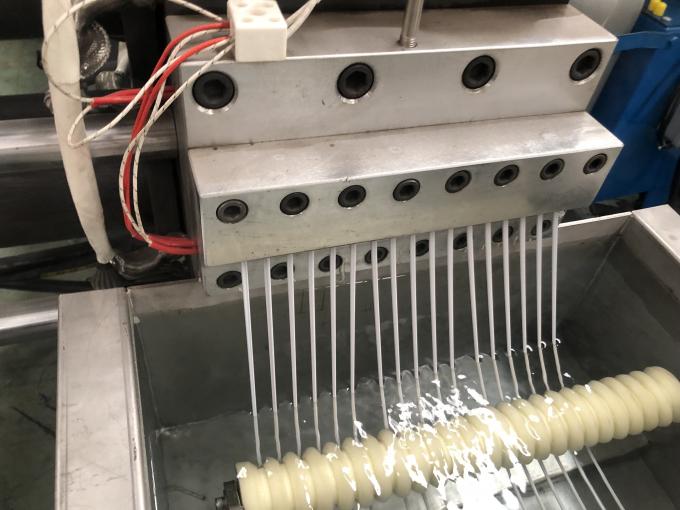 L'animal familier d'extrusion de granulation de GV s'écaille machine de pelletisation pour le plastique de rebut 0