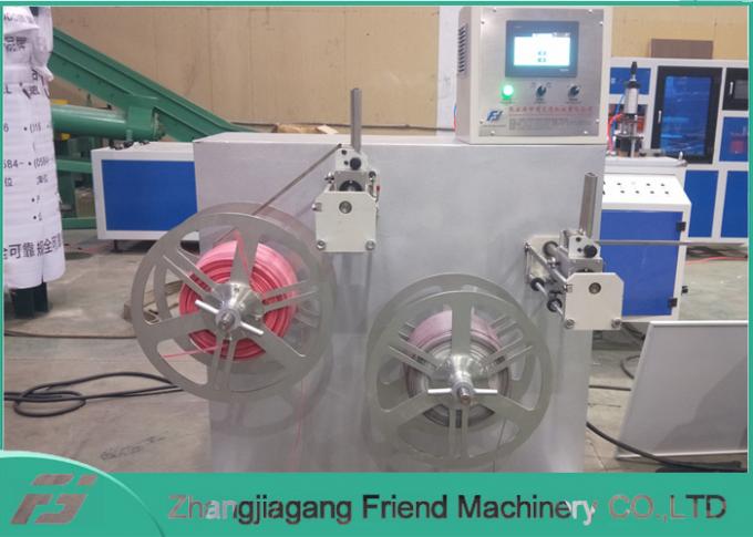 Extrudeuse en plastique de polyéthylène de fil plat de Bine d'imitation 0