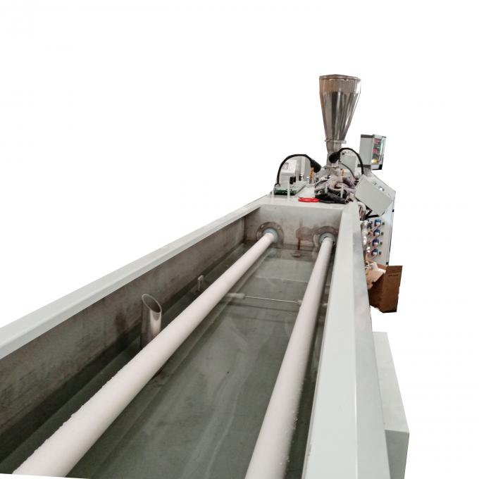 Conduite d'eau de drainage de PVC 120kg/H de GV 50mm expulsant faisant la machine 0