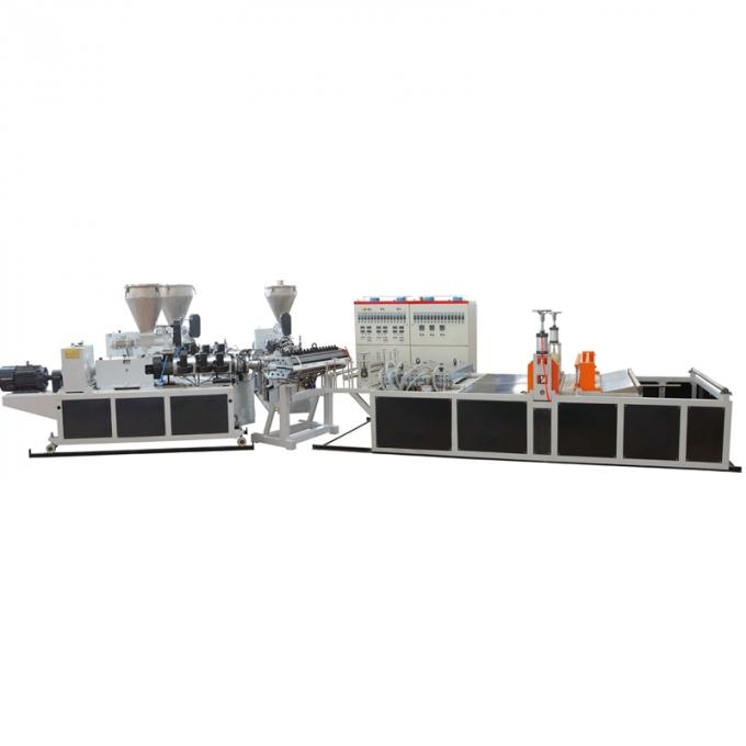 machine d'extrusion de profil de PVC de 880mm PMMA pour les tuiles vitrées standard 0