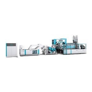 Un bon prix. Trois couches de chaîne de production en plastique s'accrochent les machines automatiques de cinéma de bout droit de machine de cinéma en ligne