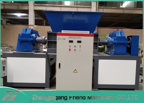 Un bon prix. Grand plastique de rebut de broyeur de machine de défibreur d'axe de double de capacité grand dur en ligne