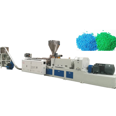 Good price Ligne de granulation jumelle machine de pelletisation de PVC de la vis 550kg/H 10mm en ligne