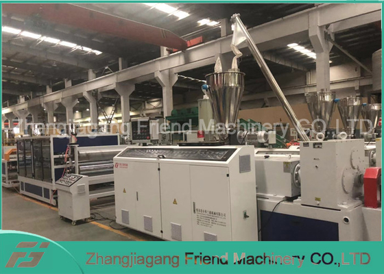 Good price alimentation quantitative de 1100mm ASA Plastic Profile Production Line en ligne