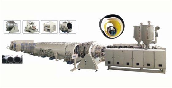 Un bon prix. ligne excellente dissipation thermique d'extrusion de tuyau de PE de capacité de 89rpm 50kg/H en ligne