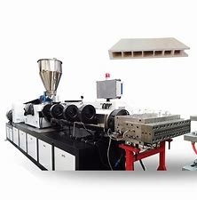 Un bon prix. extrudeuse jumelle de Wpc de vis de plasticization de poudre de PE de bois-plastique en ligne