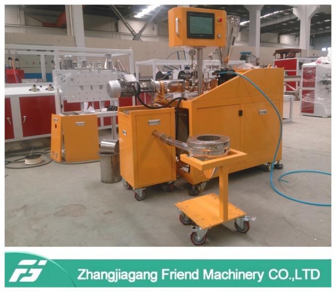 Machine faite sur commande de pelletisation d'extrudeuse de 3kg/H ENV avec la vis simple 1