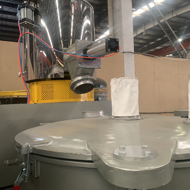 machine en plastique inoxydable de mélangeur de POIDS de 6mm avec le système naturel de vide d'échappement 4