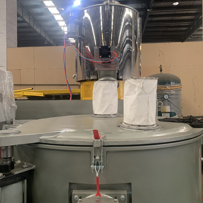machine en plastique inoxydable de mélangeur de POIDS de 6mm avec le système naturel de vide d'échappement 3