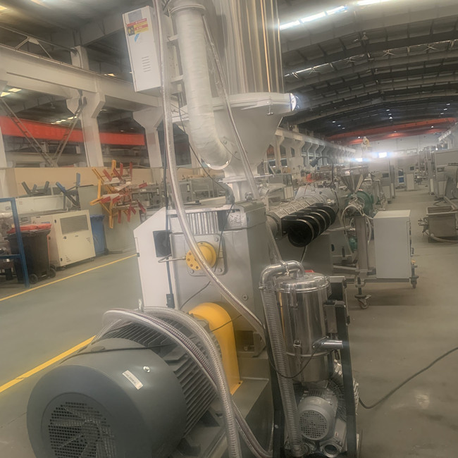Extrudeuse simple 100kg/H de conduite d'eau de HDPE de PLA de vis 4