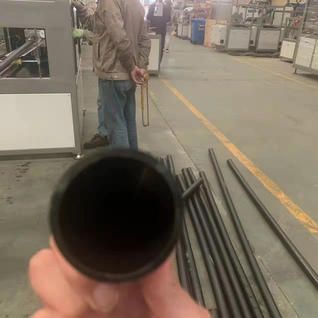 Machine d'expulsion en plastique matérielle de tuyau de HDPE de LDPE 150kg/H 4