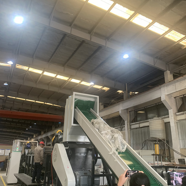 300kg/H ligne de réutilisation en plastique de rebut contrôle de PLC avec la fonction de Washsing 0