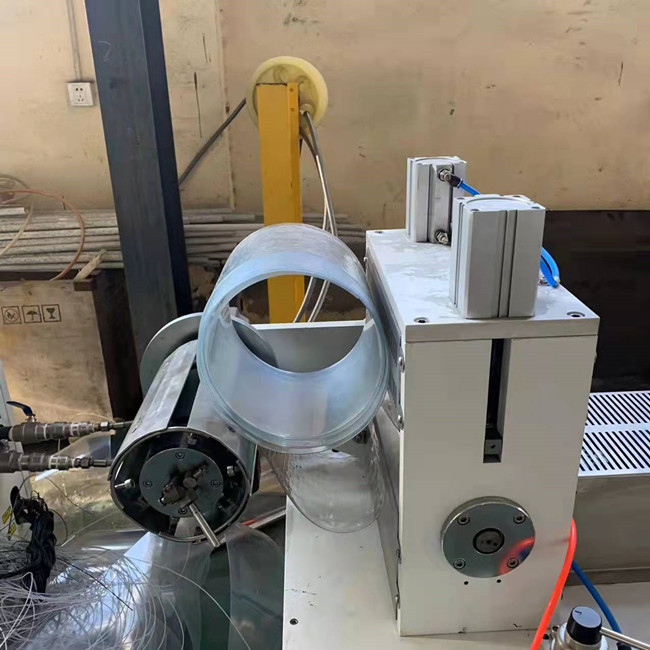 Extrusion de tuyau de drainage de PVC faisant à machine l'écurie en plastique d'extrudeuse de suite 0
