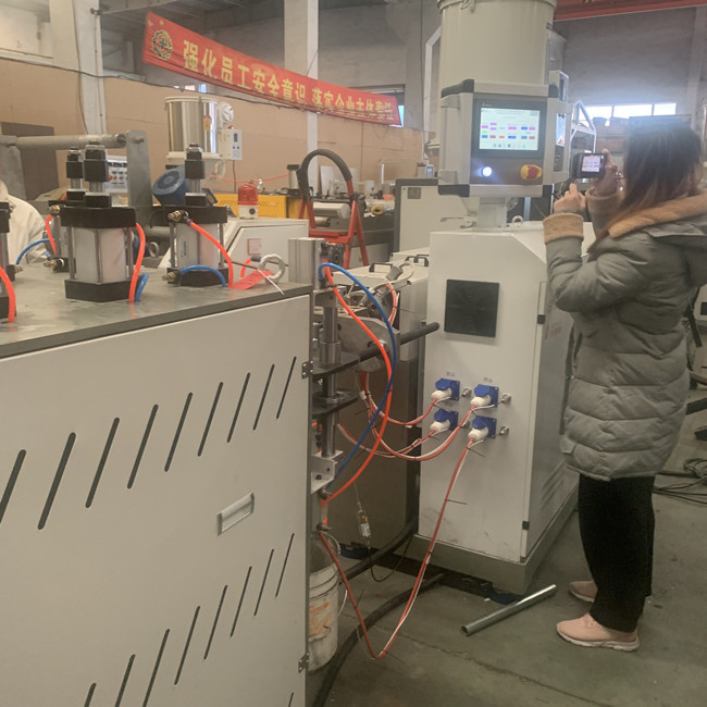 10kg/H a produit POM Bar Extrusion Production Line de plastique 0